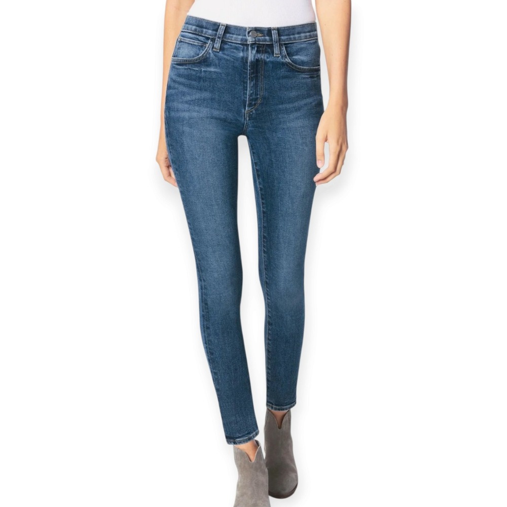 Joe's Jeans Womens 24 NWT The Charlie High Rise Skinny Ankle Ignite Dark Wash